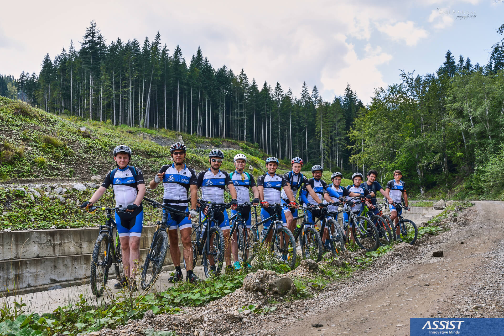 Employees of ASSIST Software, a software development Romanian company, participated at MTB Rarau