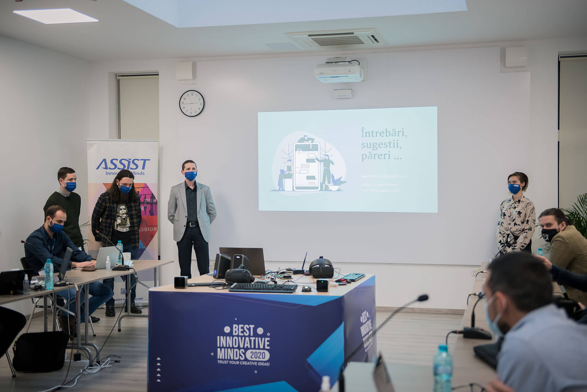 ASSIST Software - Best Innovative Minds 2020 - iWantToHelp project presentation