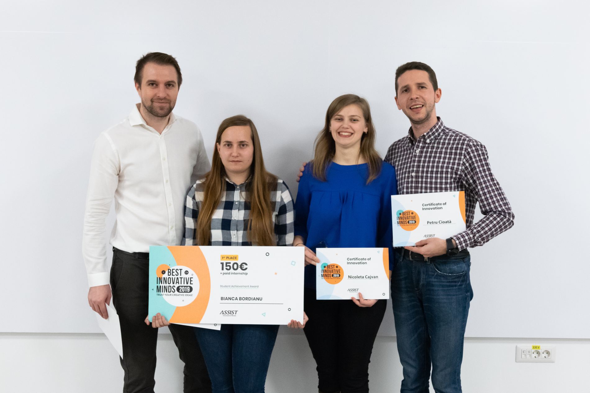 Automation visual QA tool project team at Best Innovative Minds 2019
