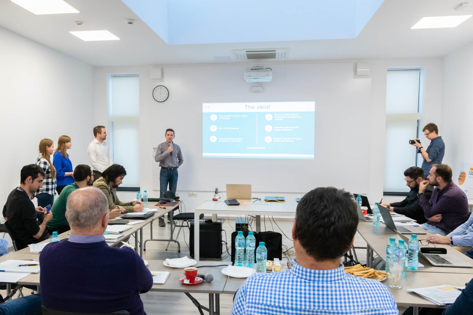 The Automation visual QA tool project presentation at Best Innovative Minds 2019