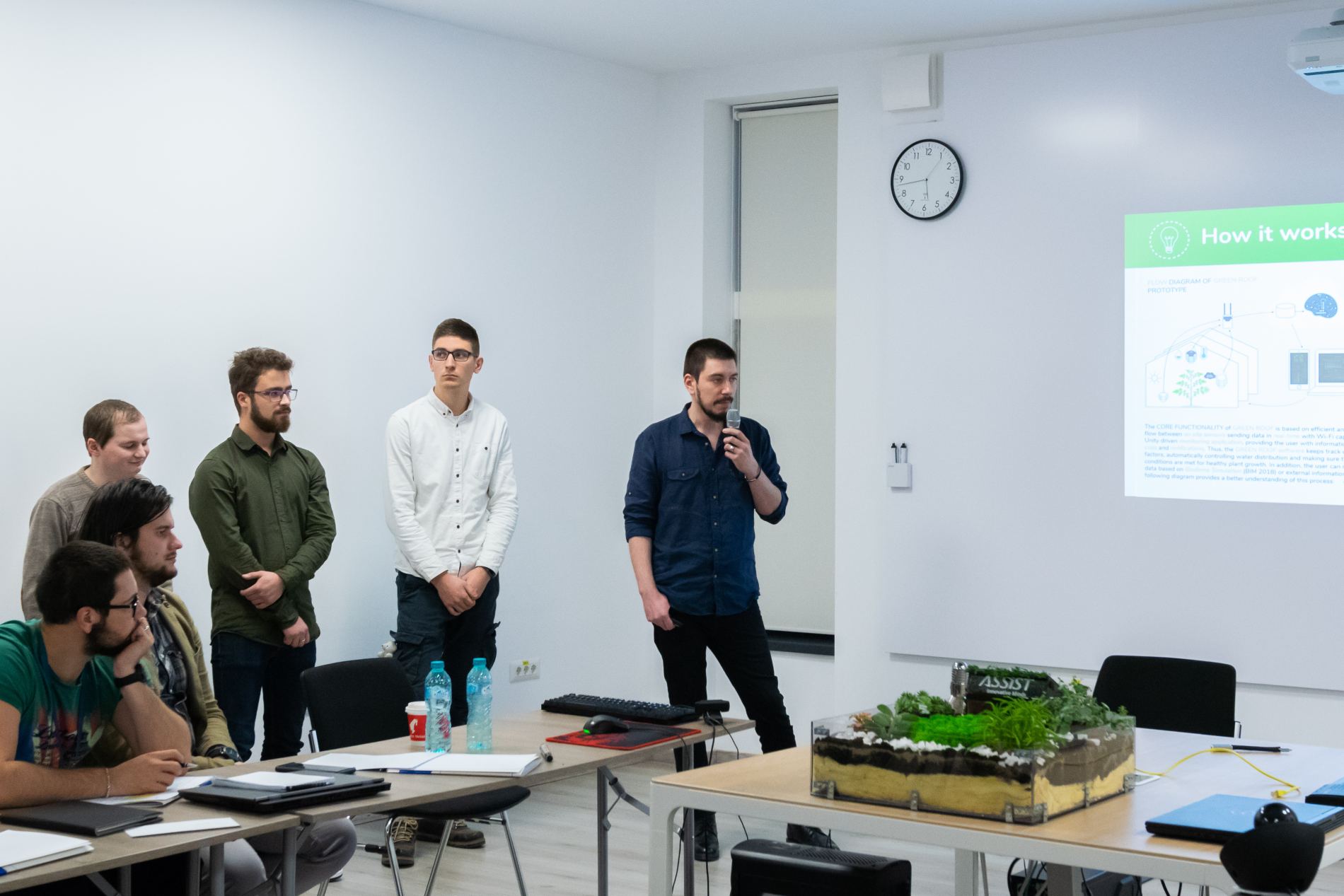 The Green Roof project presentation at Best Innovative Minds 2019