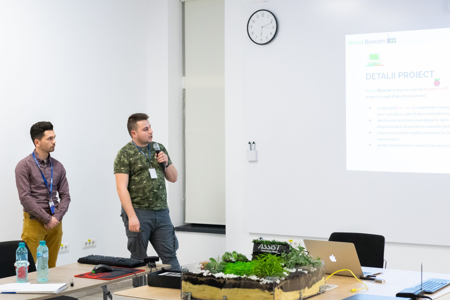 The Wood BEACON project presentation at Best Innovative Minds 2019