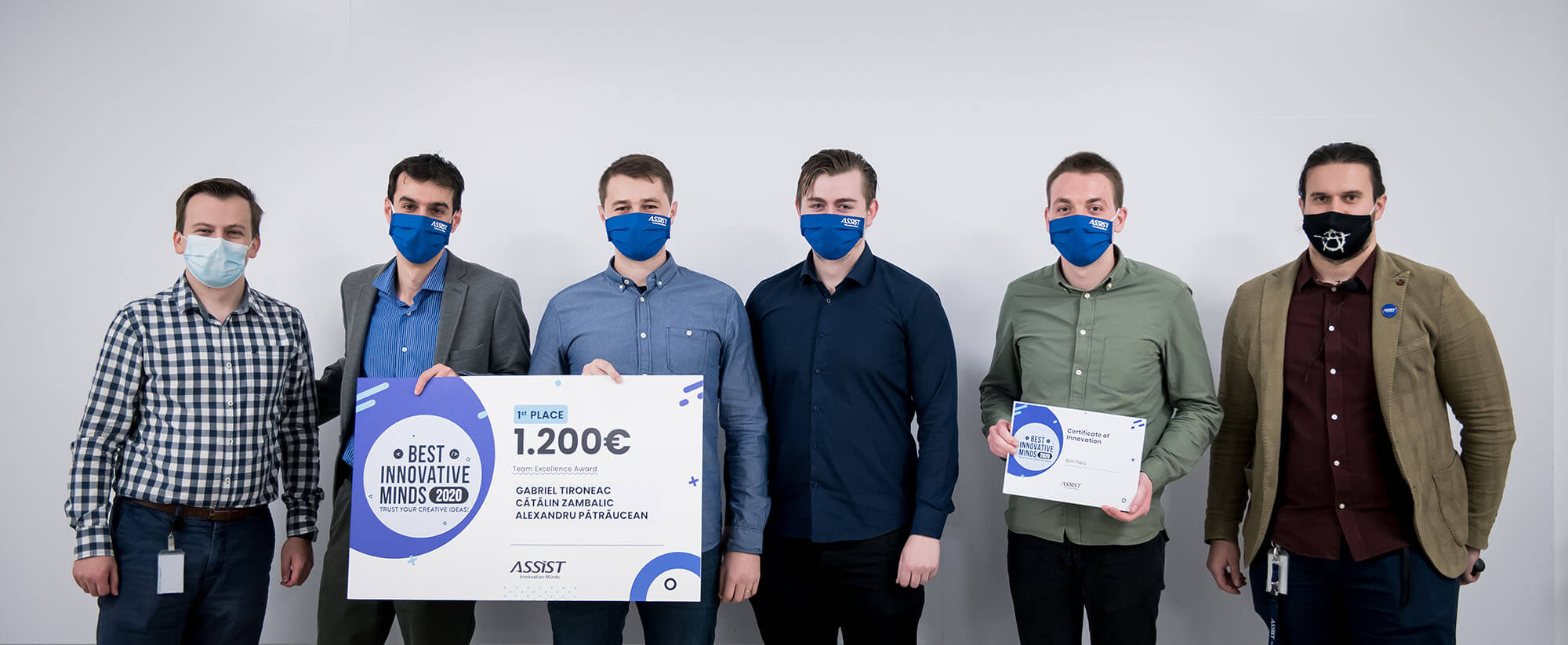 ASSIST Software - Best Innovative Minds 2020 - 1st prize winning Team