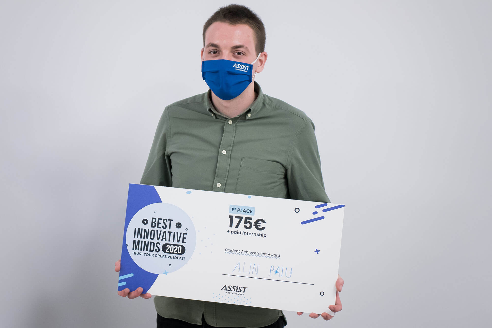 ASSIST Software - Best Innovative Minds 2020 - 1st prize winning student