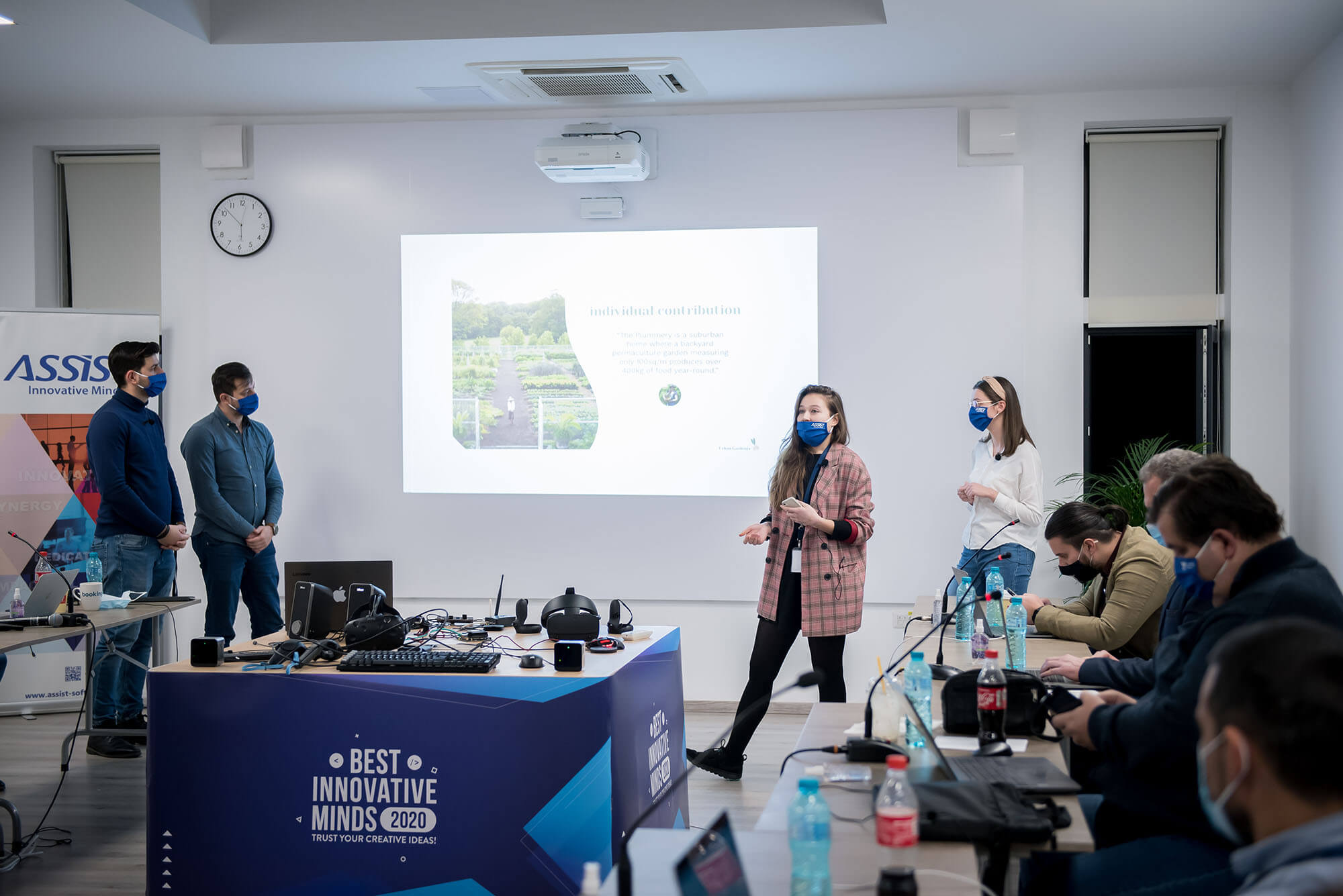 ASSIST Software - Best Innovative Minds 2020 - Urban Gardener project presentation
