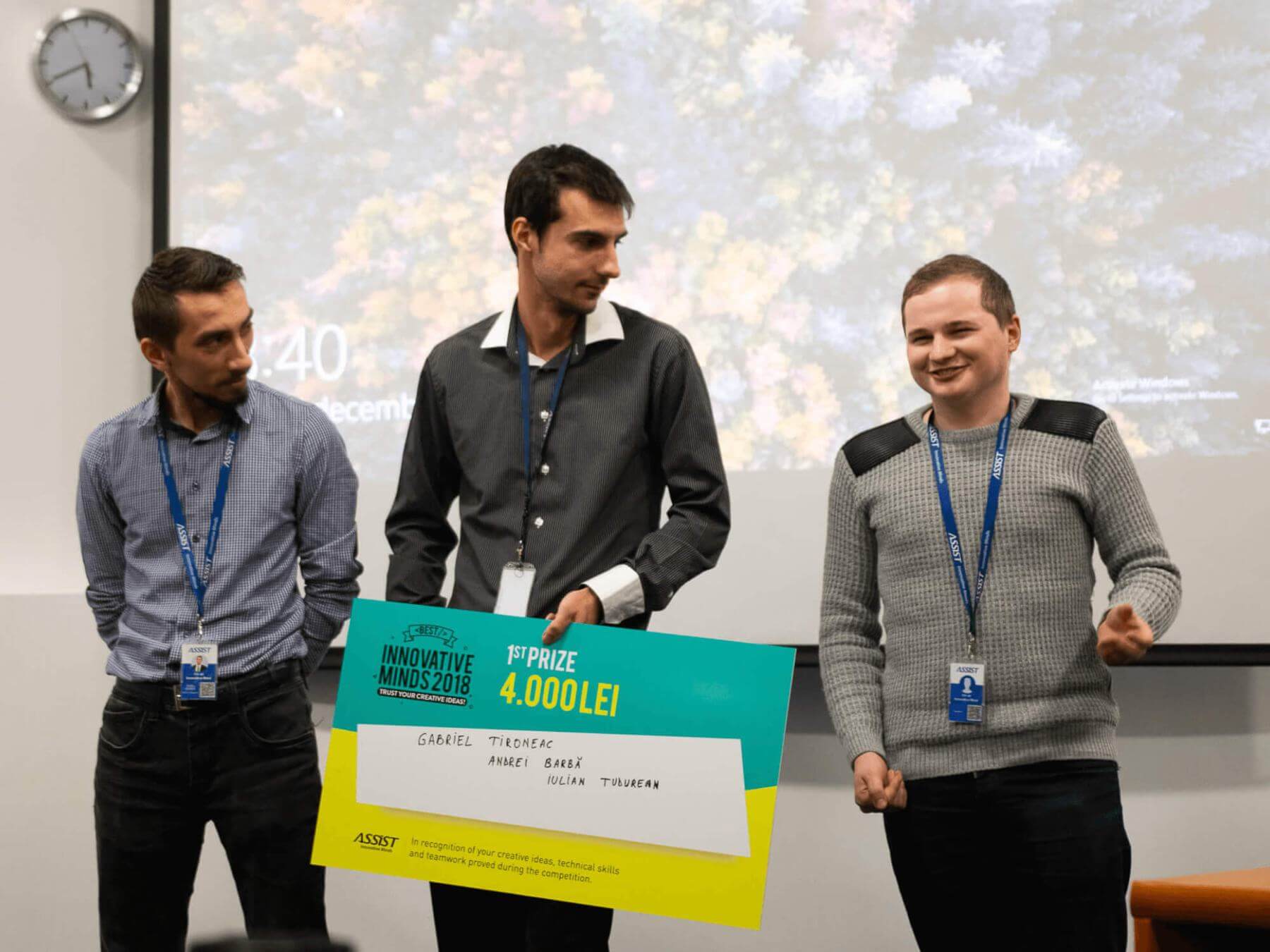  The winners of Best Innovative Minds 2018 contest- ASSIST Software
