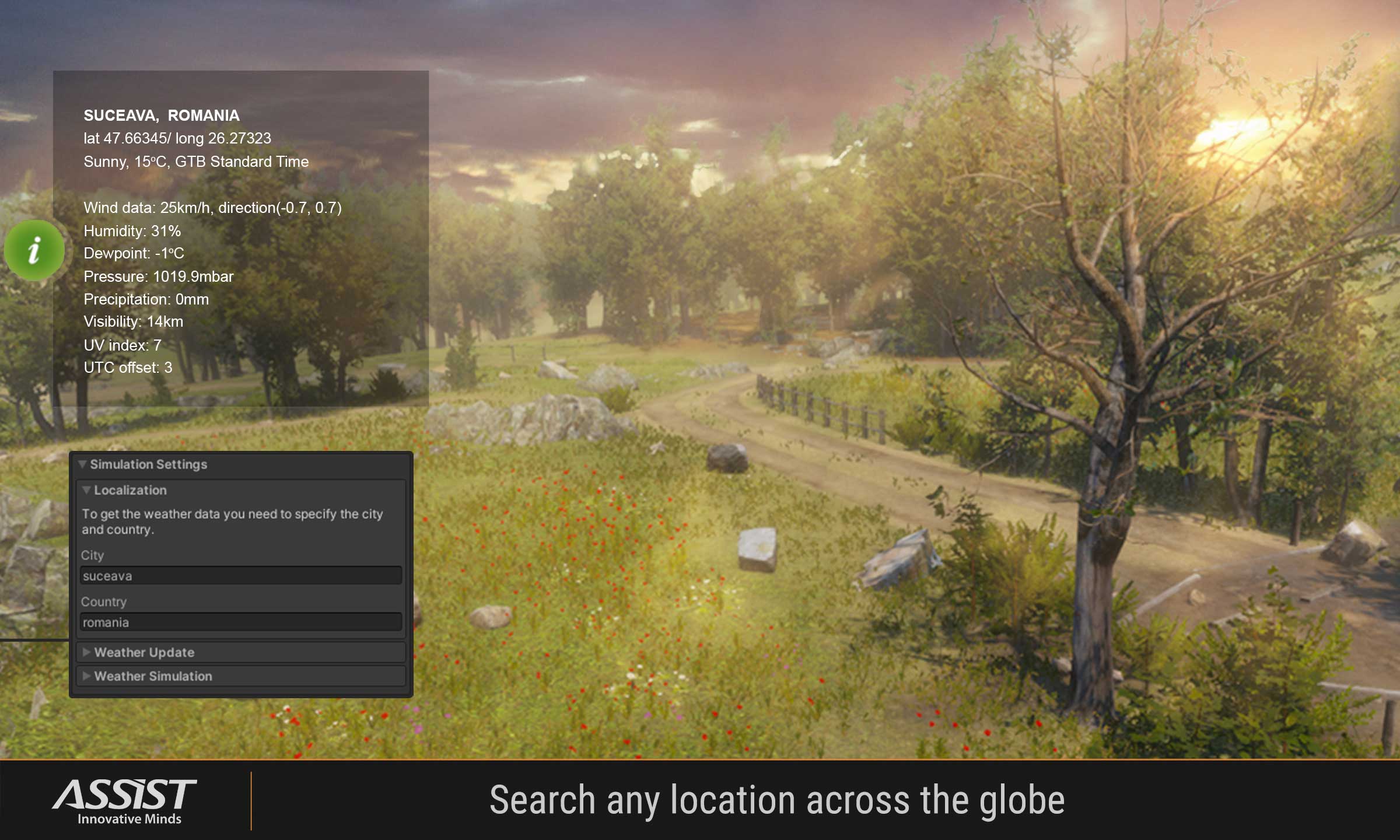 Real-Tme Weather Plugin for Unity - ASSIST Software - Screenshot_02