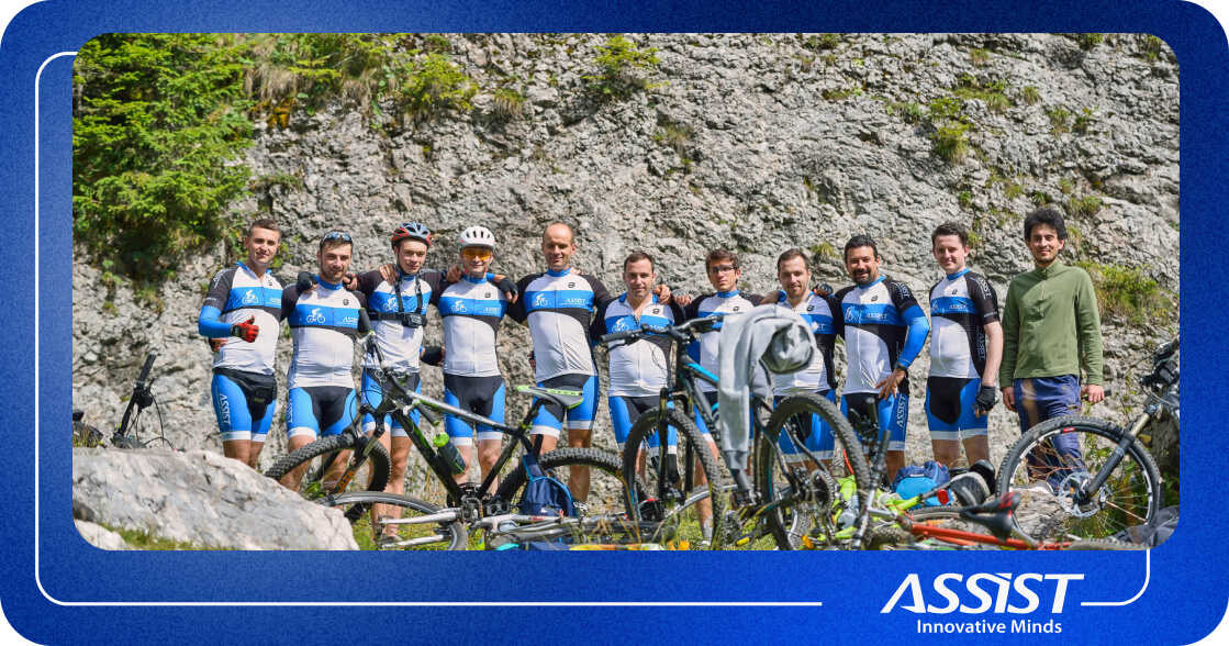  ASSIST Biking Club event in the Rarau mountains - promoted picture