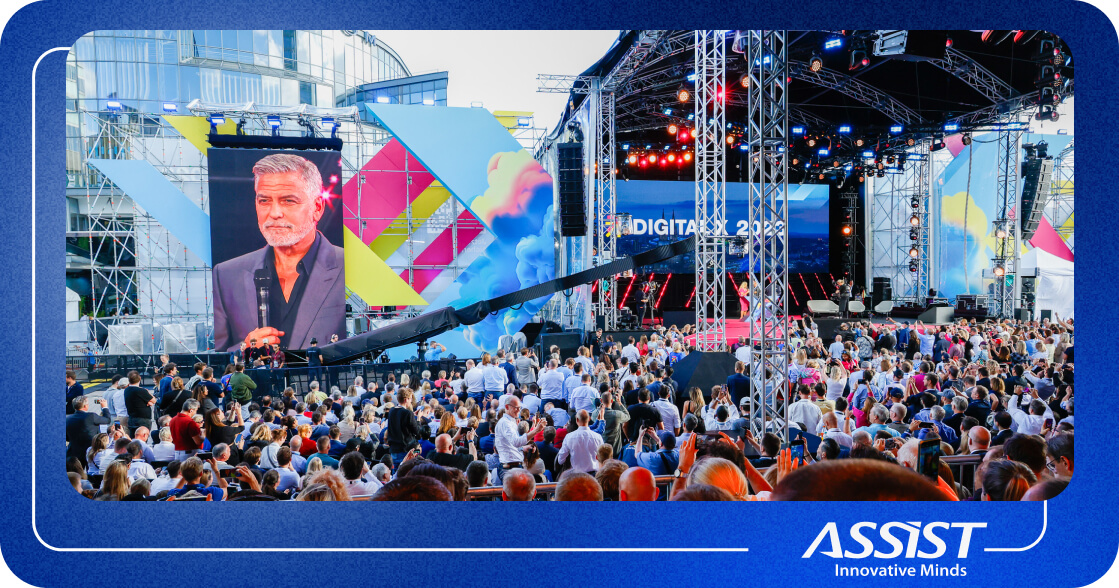 Digital X event stage