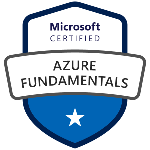 AZ-900: Azure Fundamentals Logo