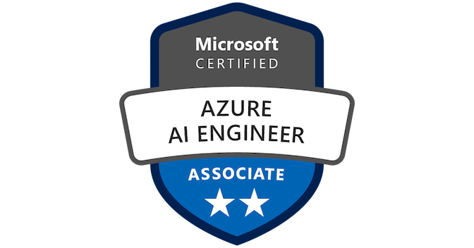 Microsoft Certified: Azure AI Engineer Associate Logo