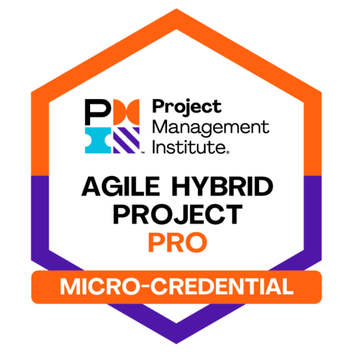 Agile Hybrid Project Pro Micro-Credential Logo