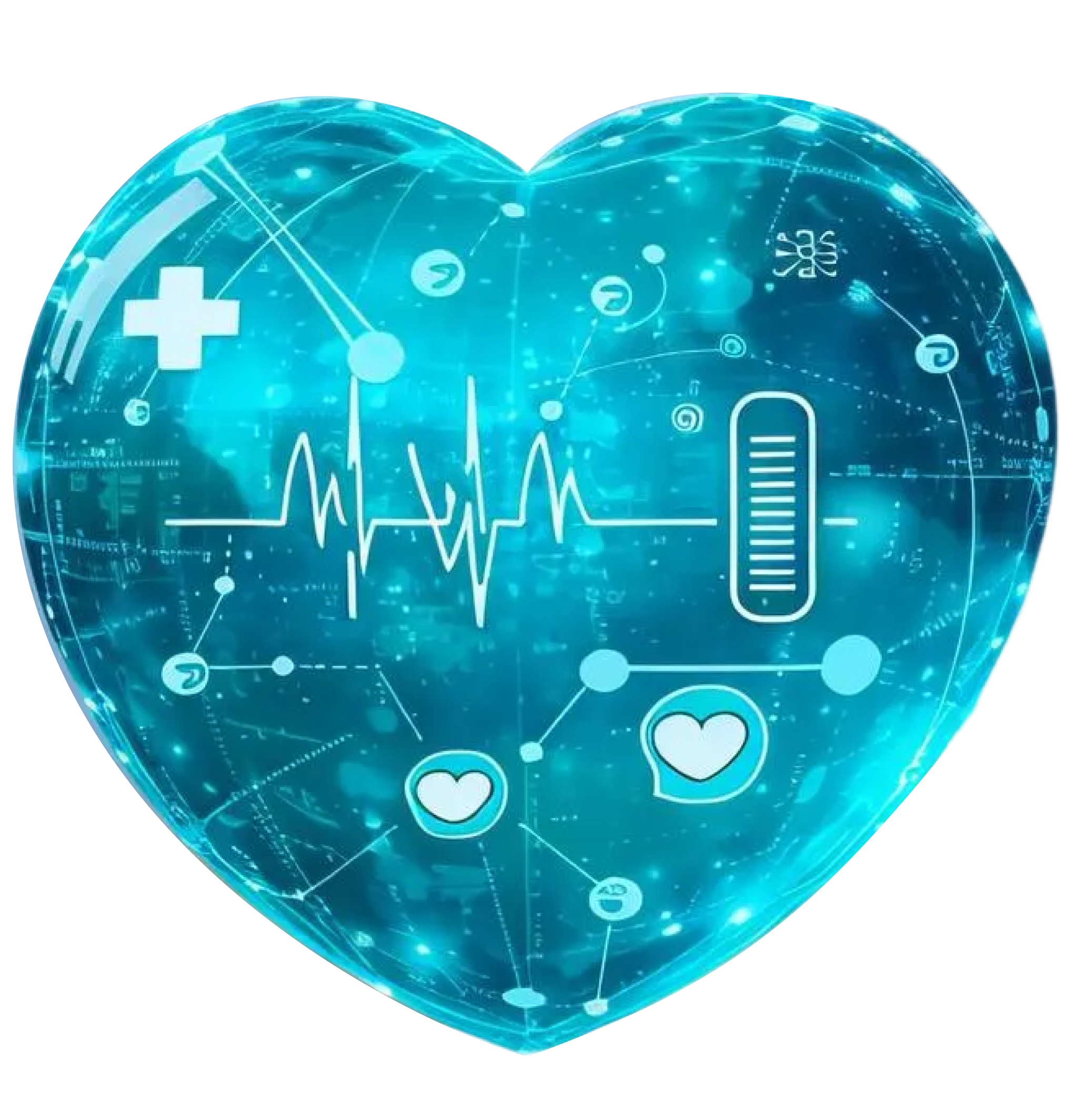 Stylized heart image