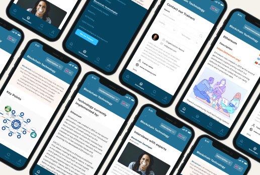 Our Digital Future phones flow Image