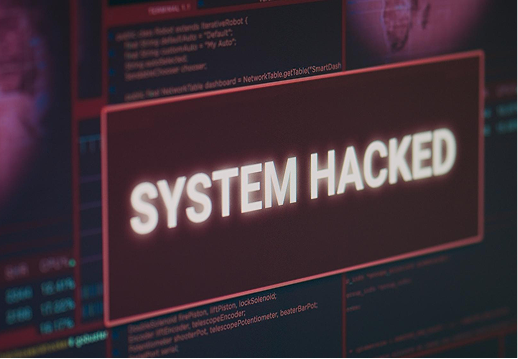 System Hacked image