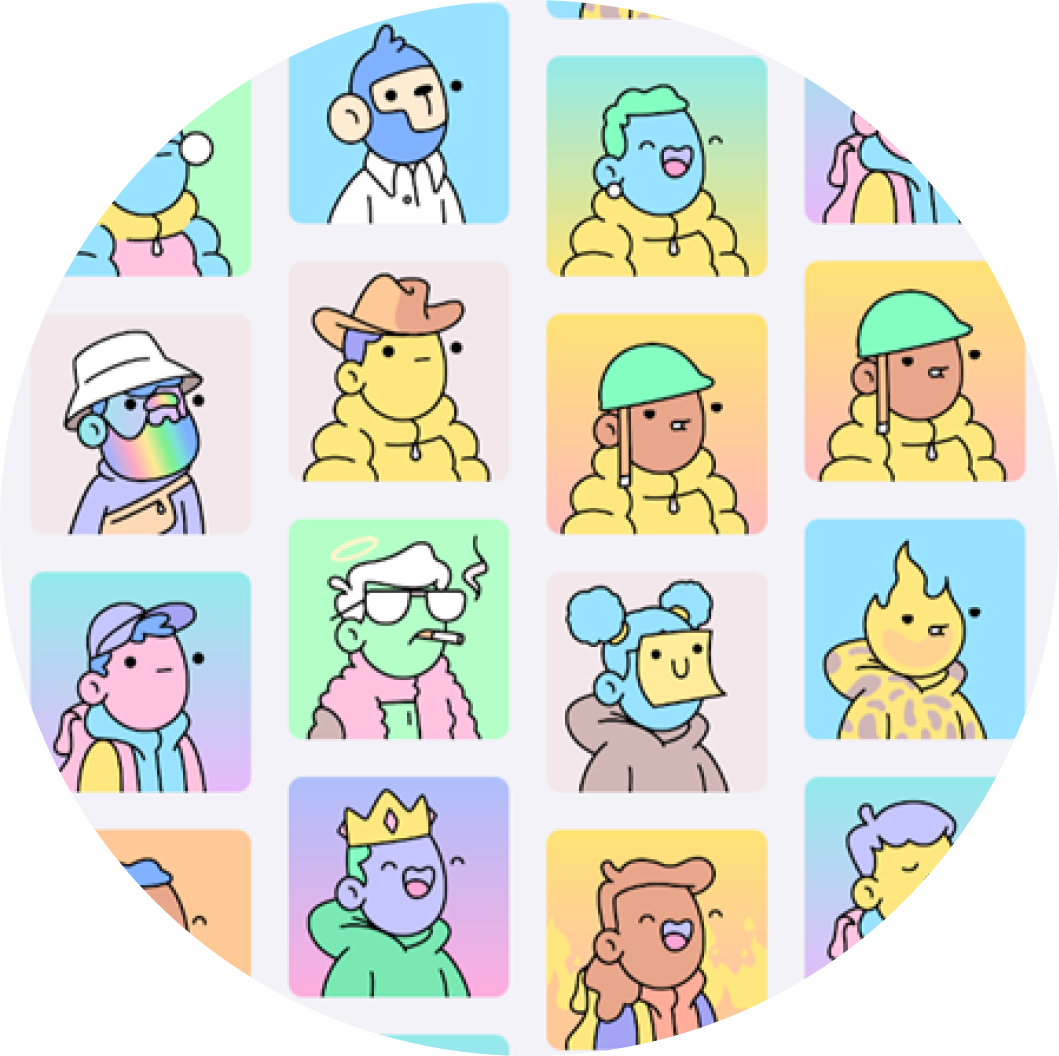 multiple faces