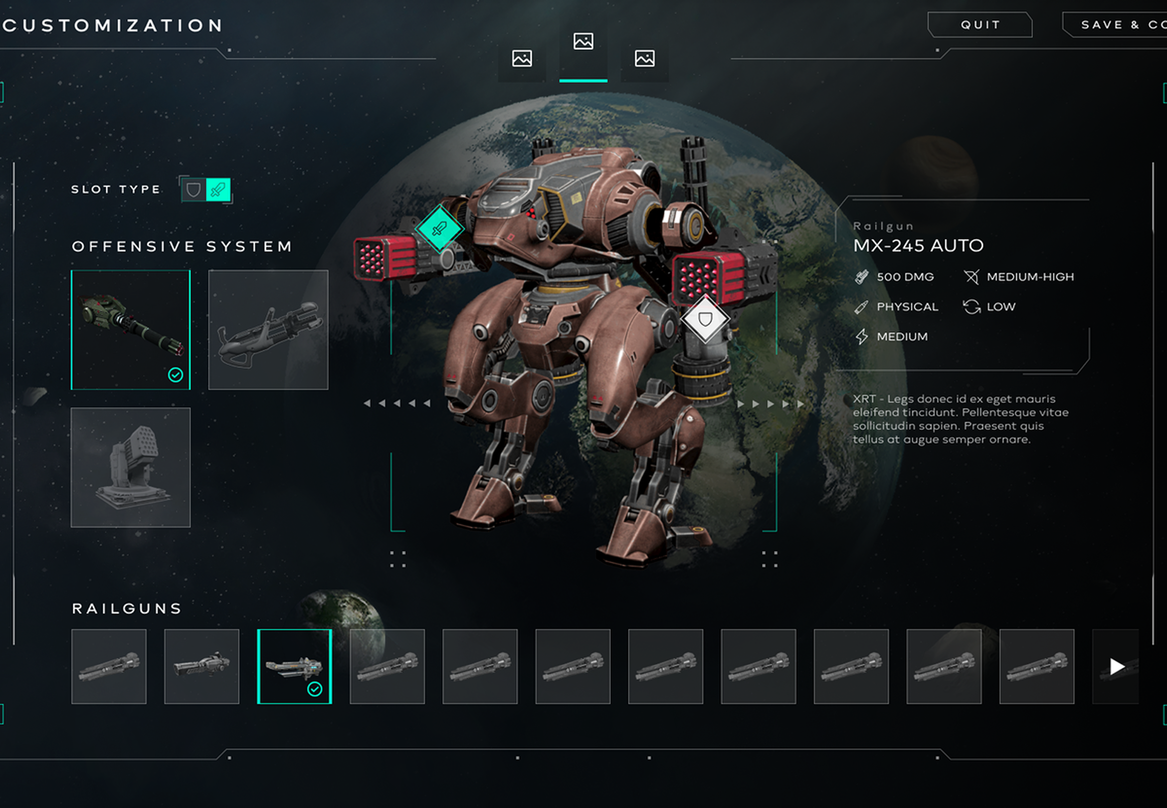 Typhon upgrade robot