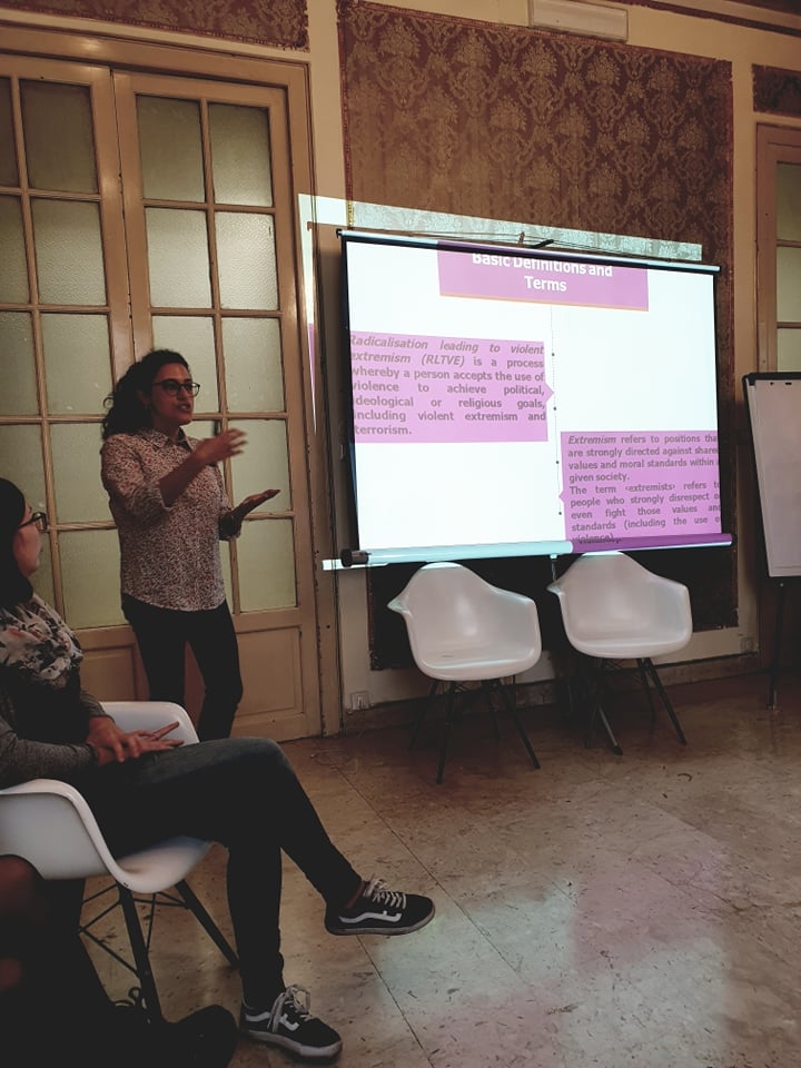 The 2nd day started with a theoretical session on βthe role of the youth worker; how can youth workers work on behalf of social inclusion?β