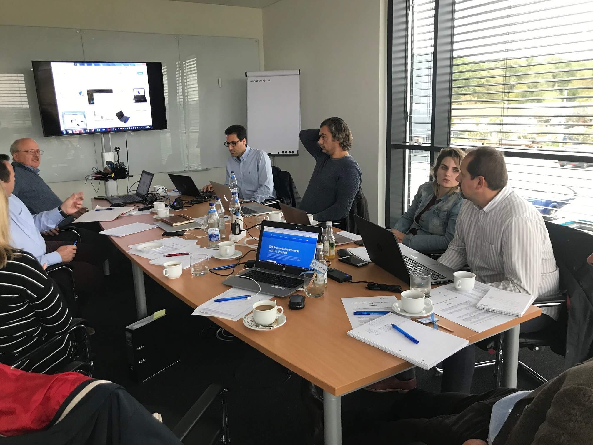 The meeting has started with a short review on project current deliverables and milestones, then continued with analysis on the software trials developed