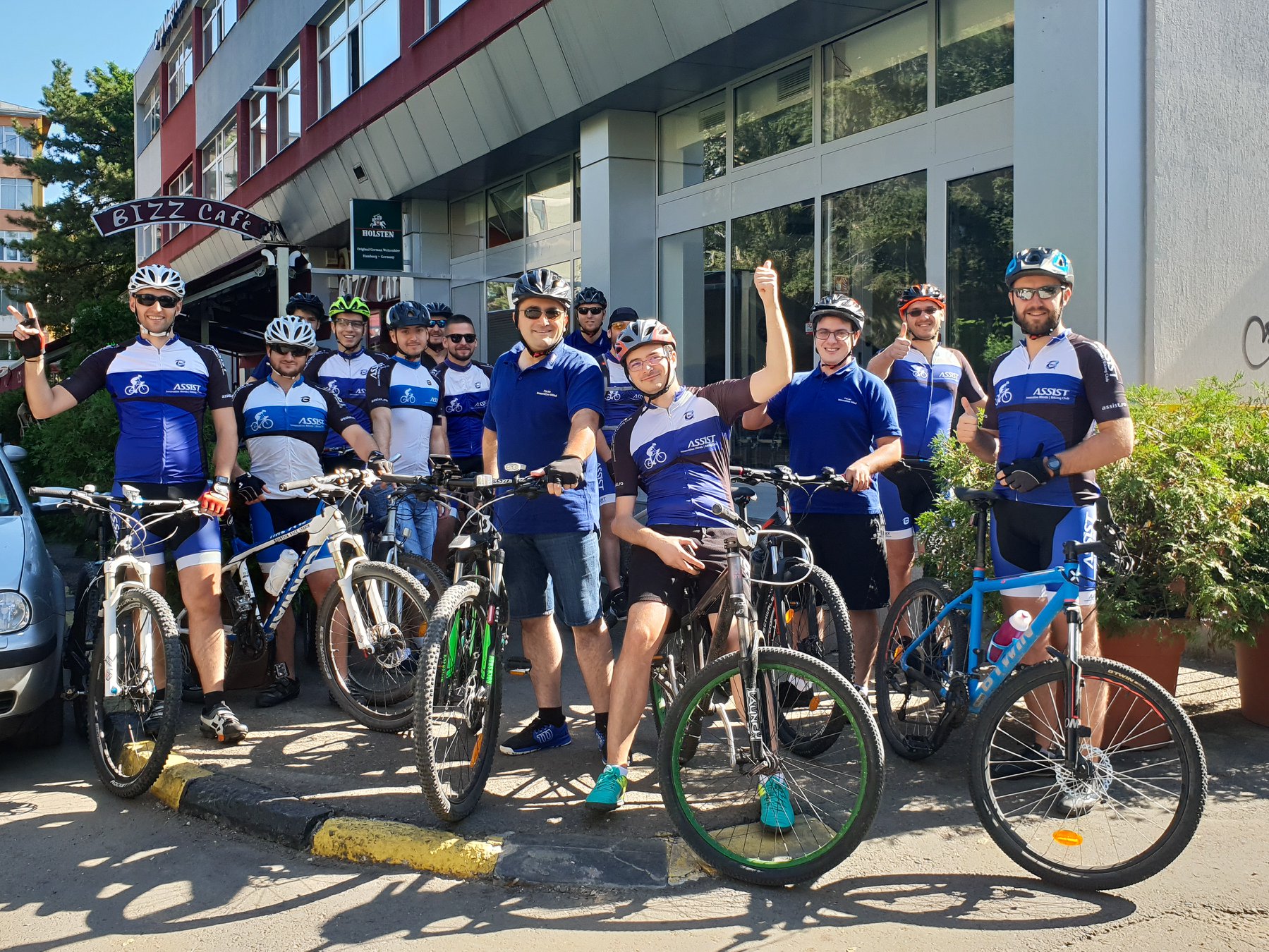 ASSIST Software team cycling for children with autism