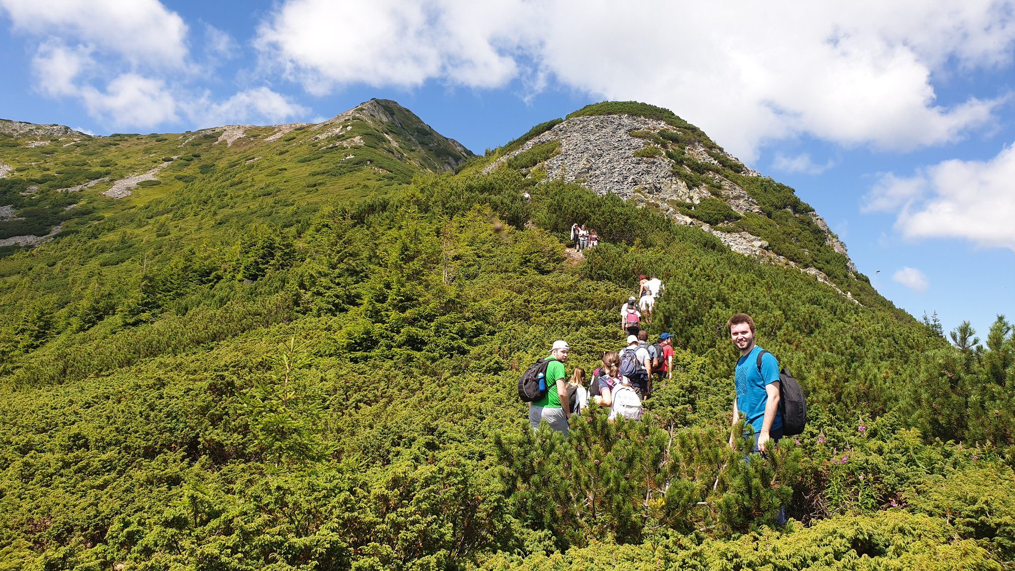 The climb of Pietrosu Peak in Calimani Mountains - ASSIST Hiking Day