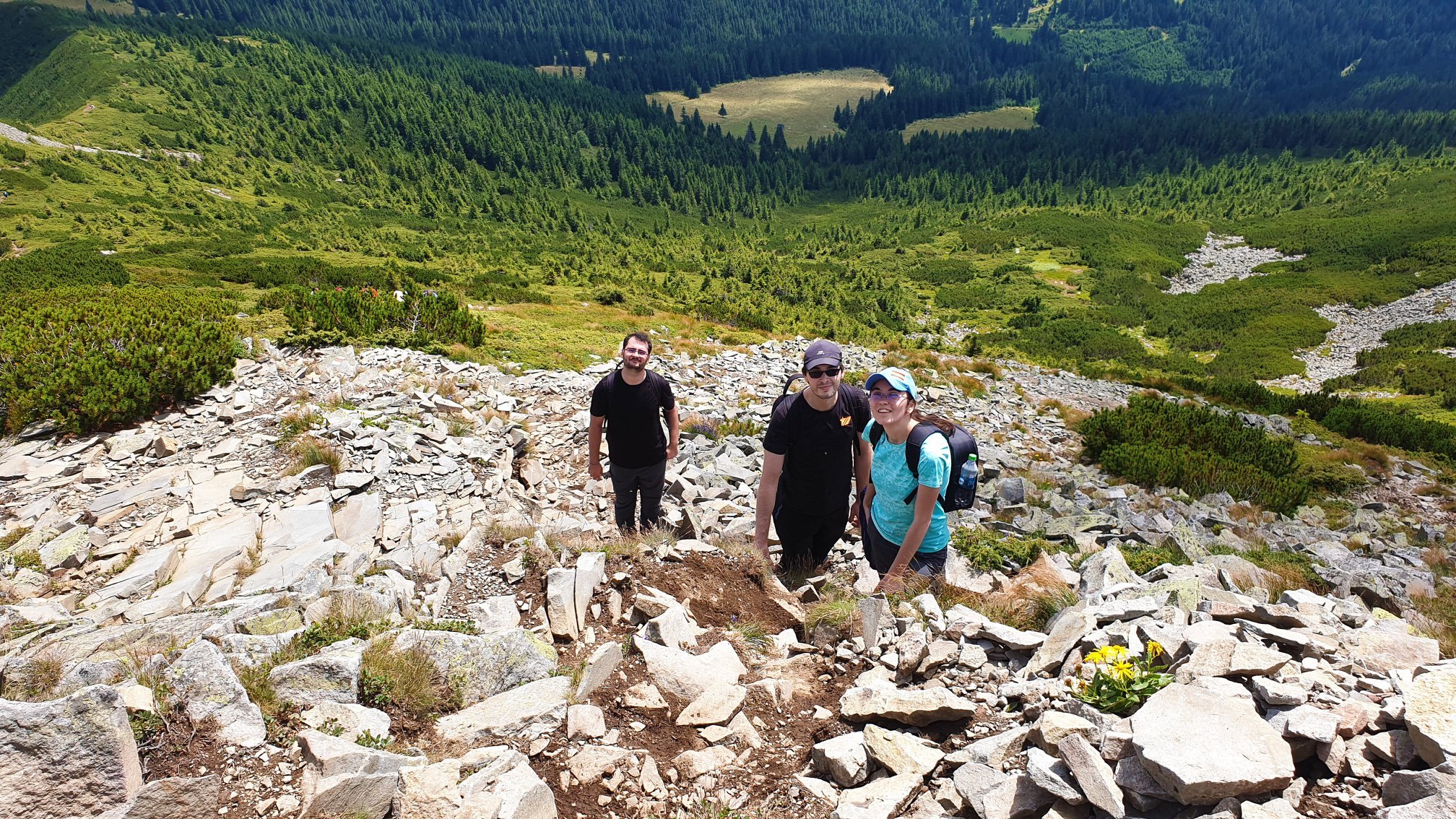 Almost there, standing at an altitude of 6896 ft. - ASSIST Hiking Day