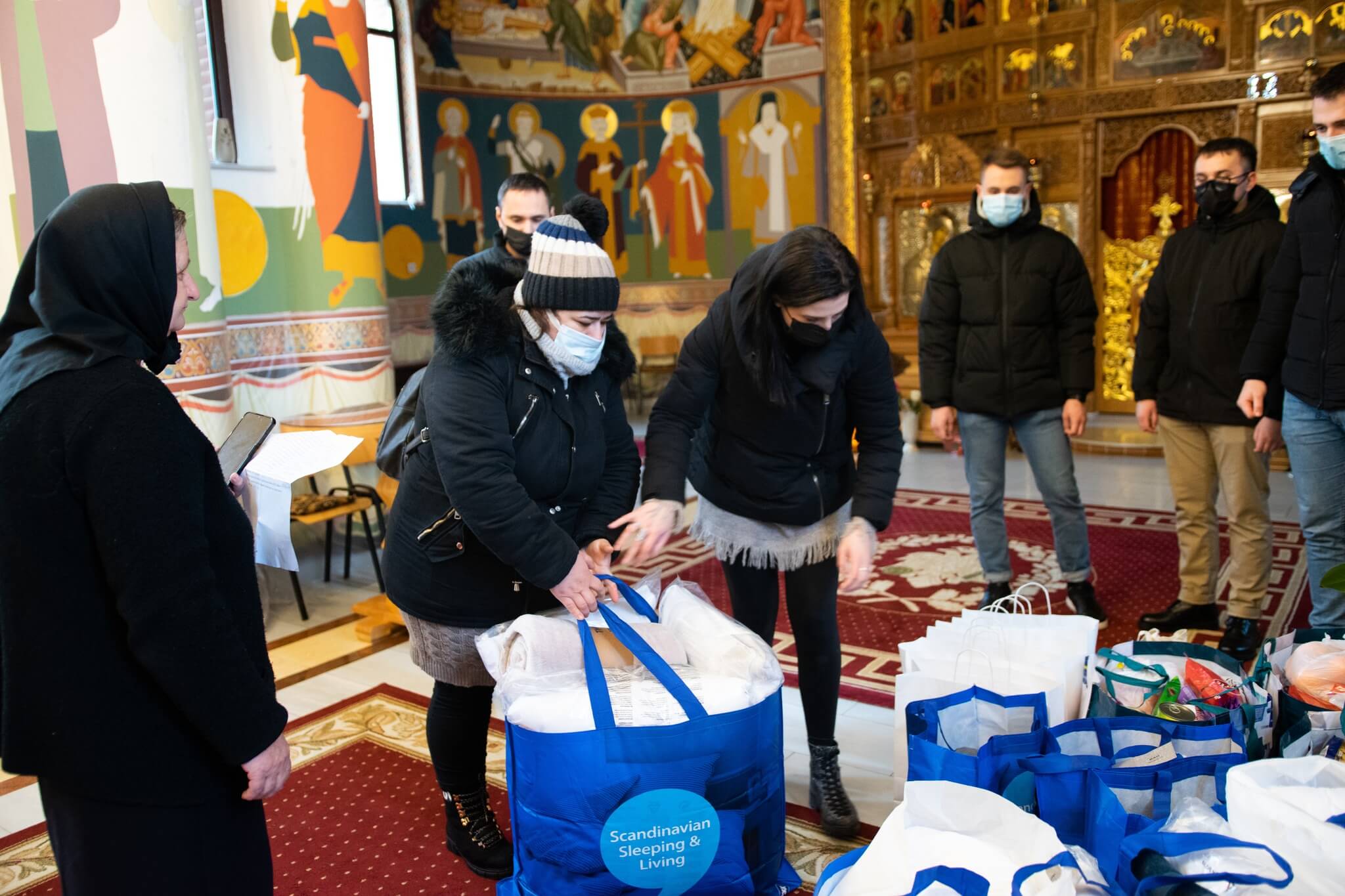 Donations at charity event ASSIST Software