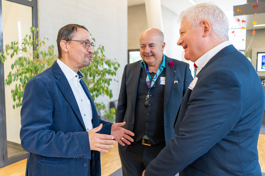 Partners talking in TZA 