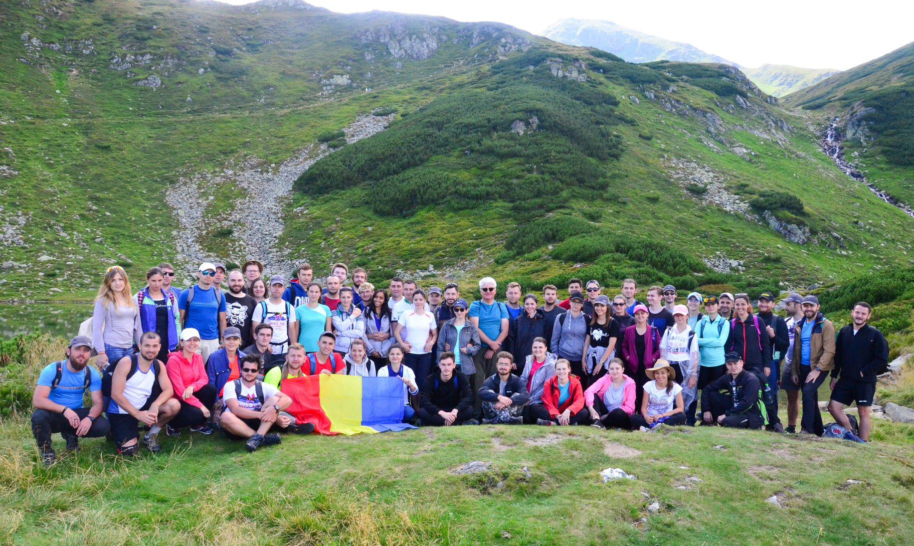 ASSIST Software team in one of the most wonderful team buildings in the Rodnei Mountains 2018 
