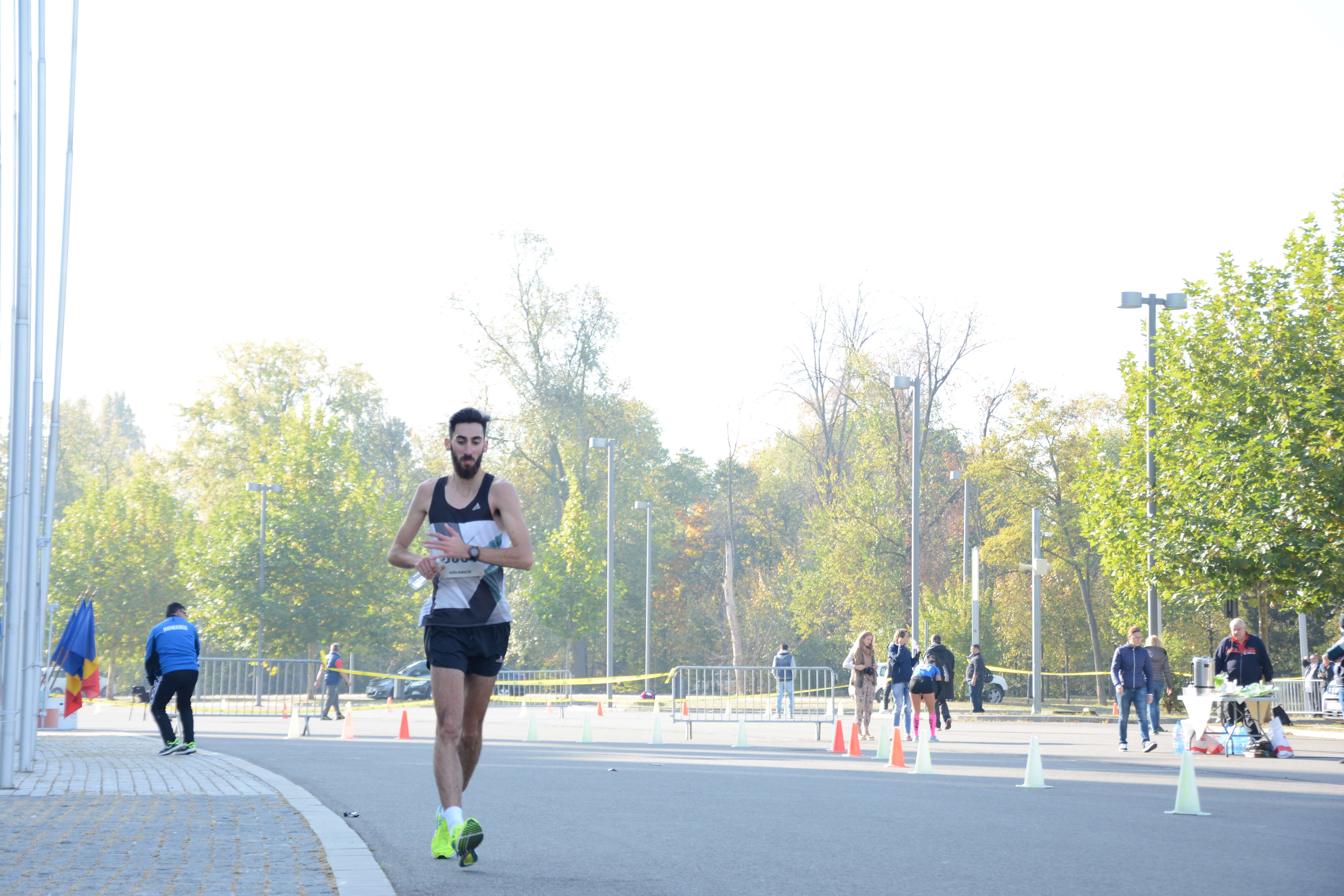 Andrei Gafita competing at race walking National Championship -  ASSIST Software