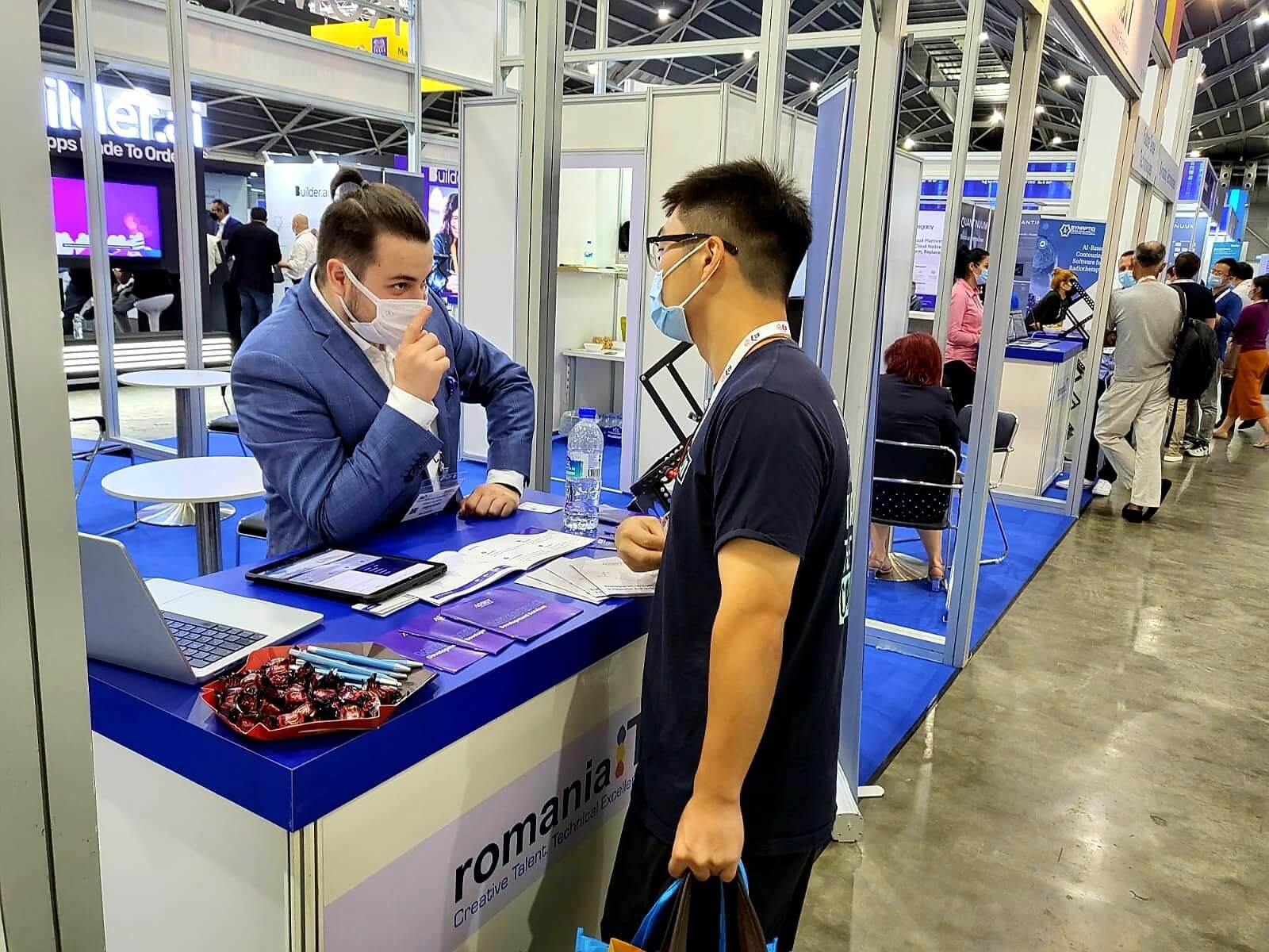 ASSIST Software booth in Singapore