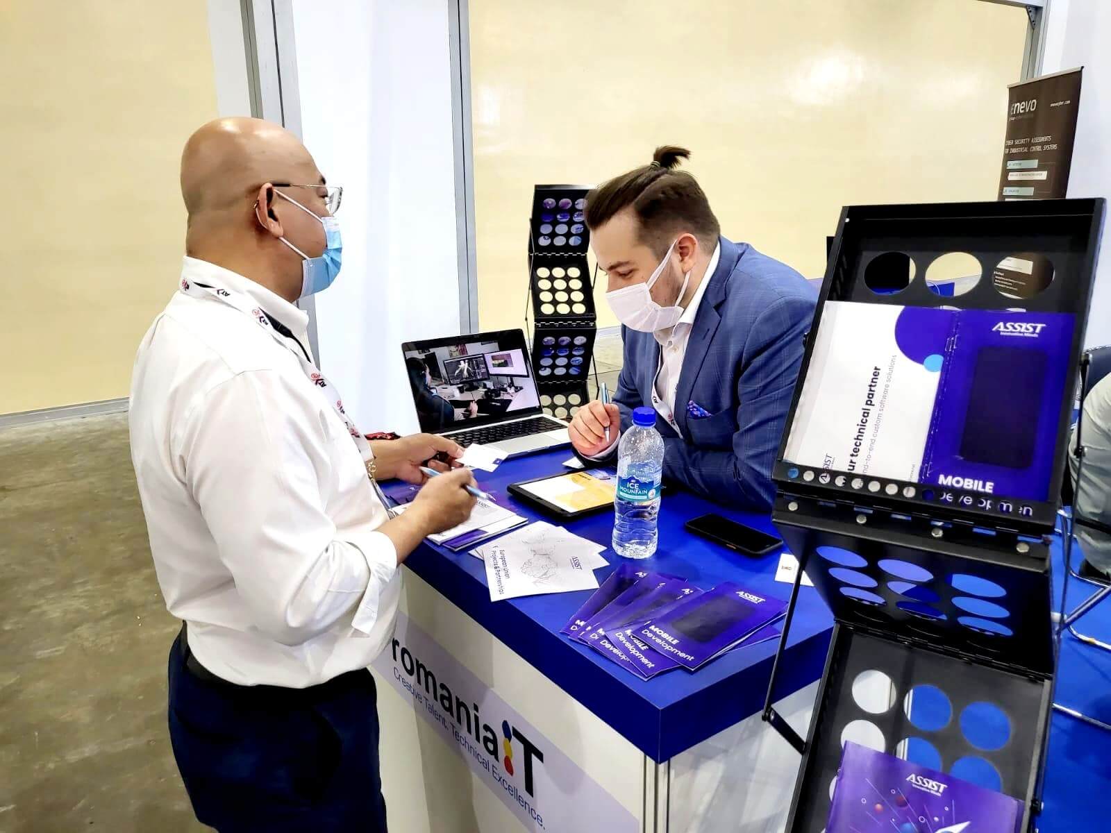 ASSIST Software booth in Singapore