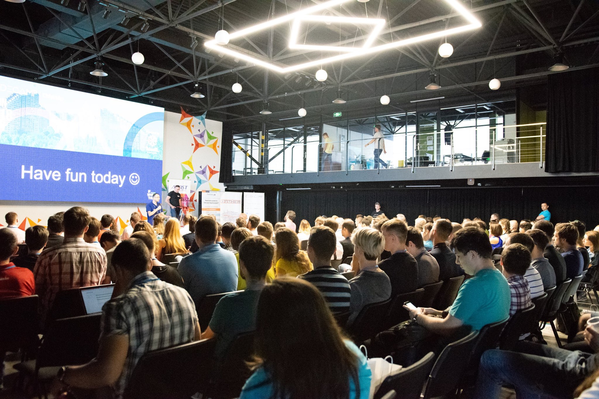 ASSIST Software representative, sustaining presentation at Codecamp Chișinău