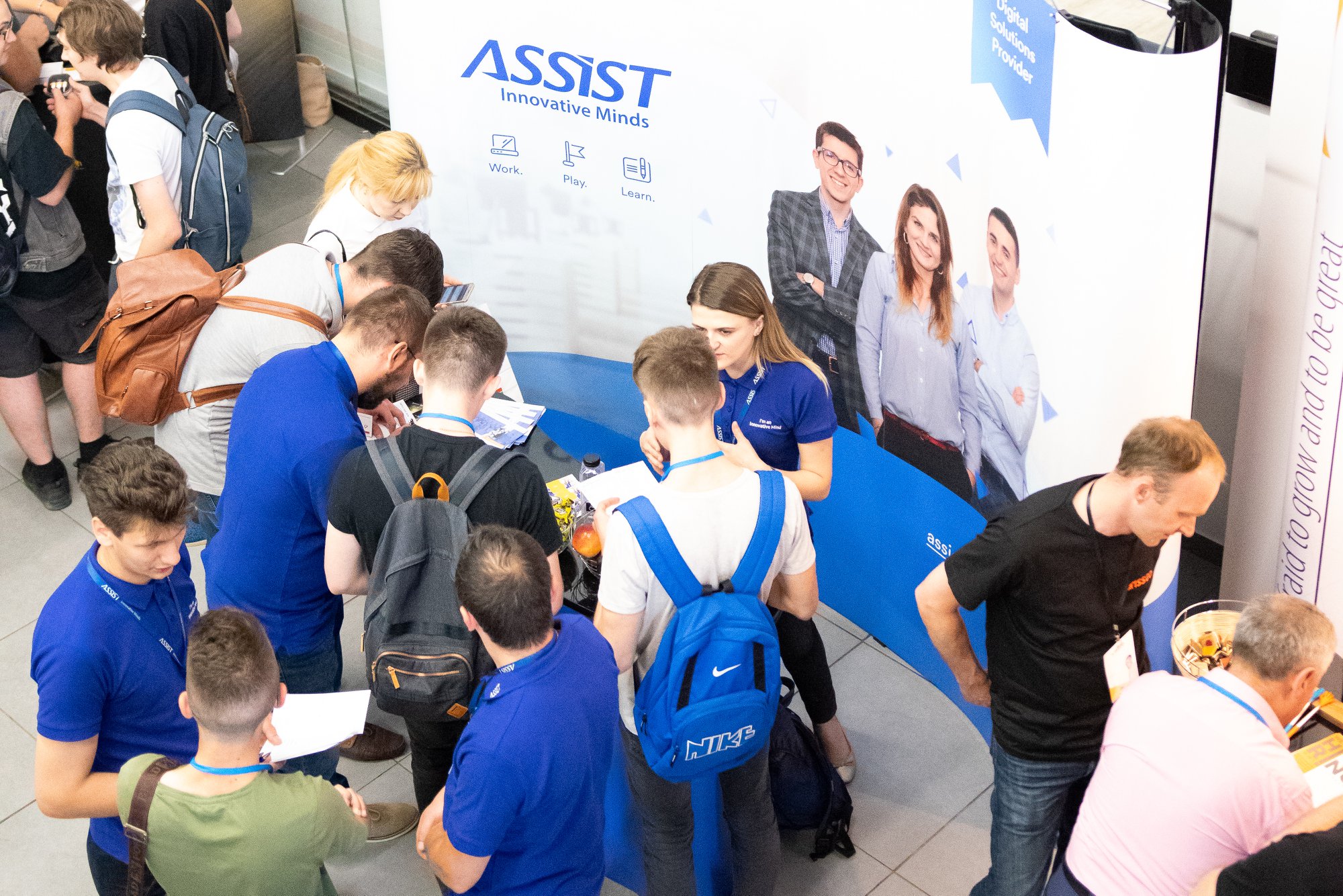 ASSIST Software, a software development Romanian company, present at Codecamp Chișinău 2018