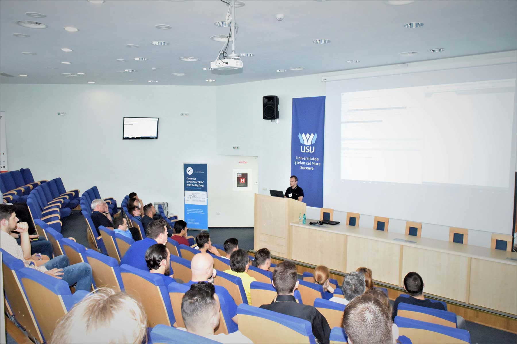 ASSIST Software was present at the inauguration of the Codecamp Suceava event