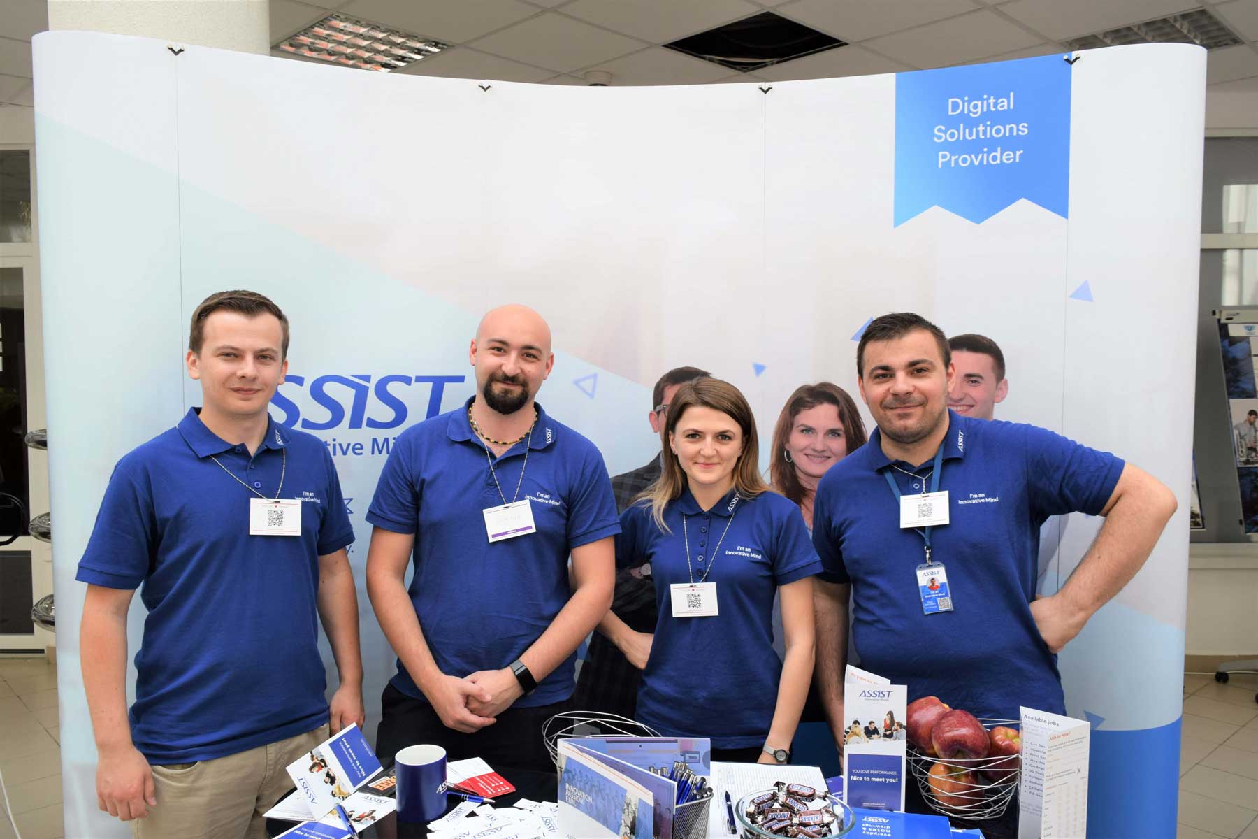 ASSIST Software innovation team at Codecamp Suceava