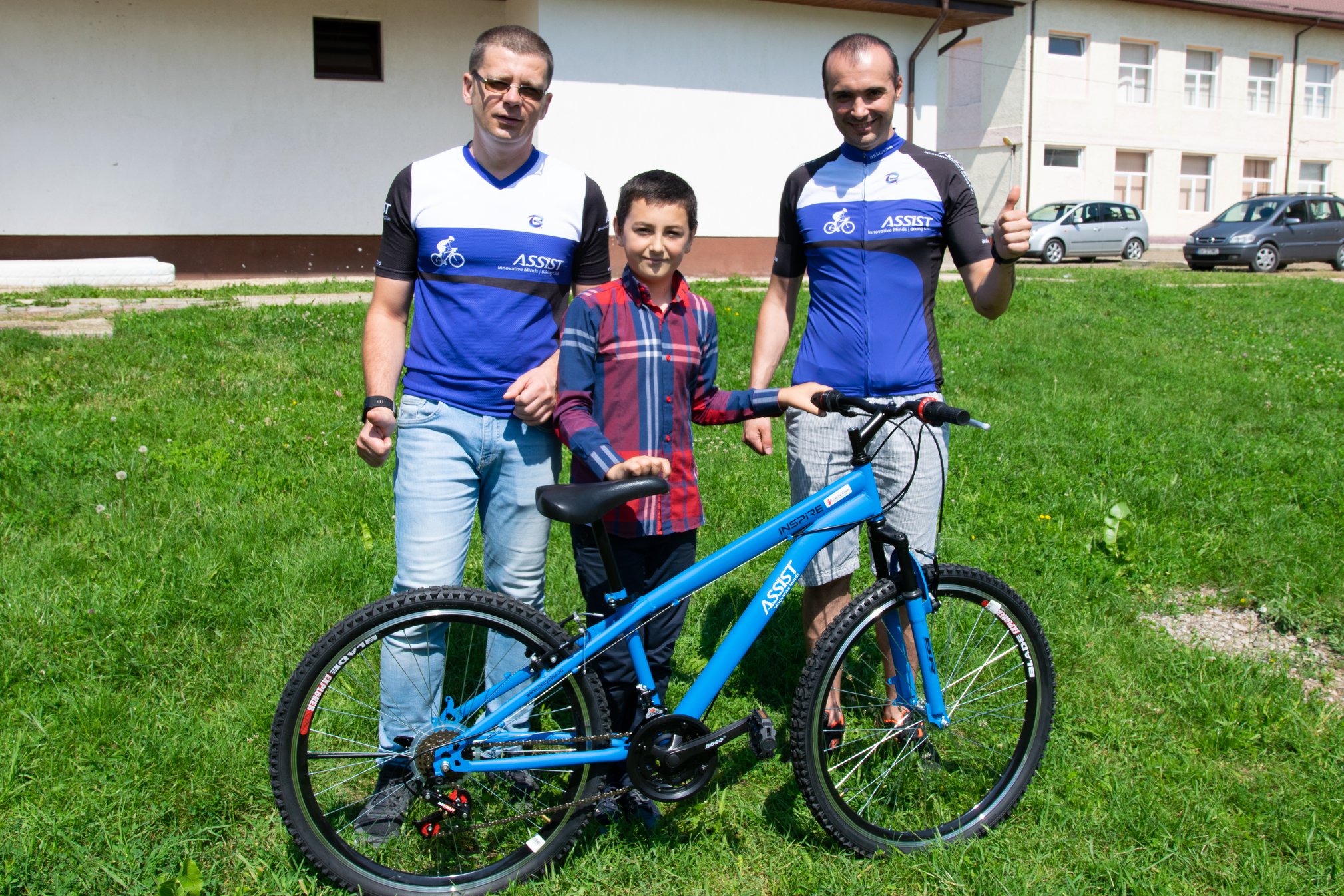 ASSIST Software giving bikes for children