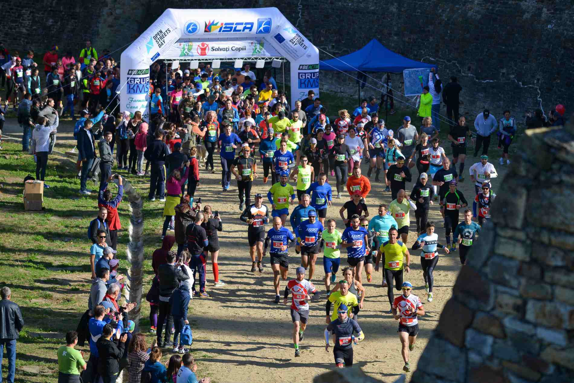 ASSIST Sports Club members at Suceava Marathon event