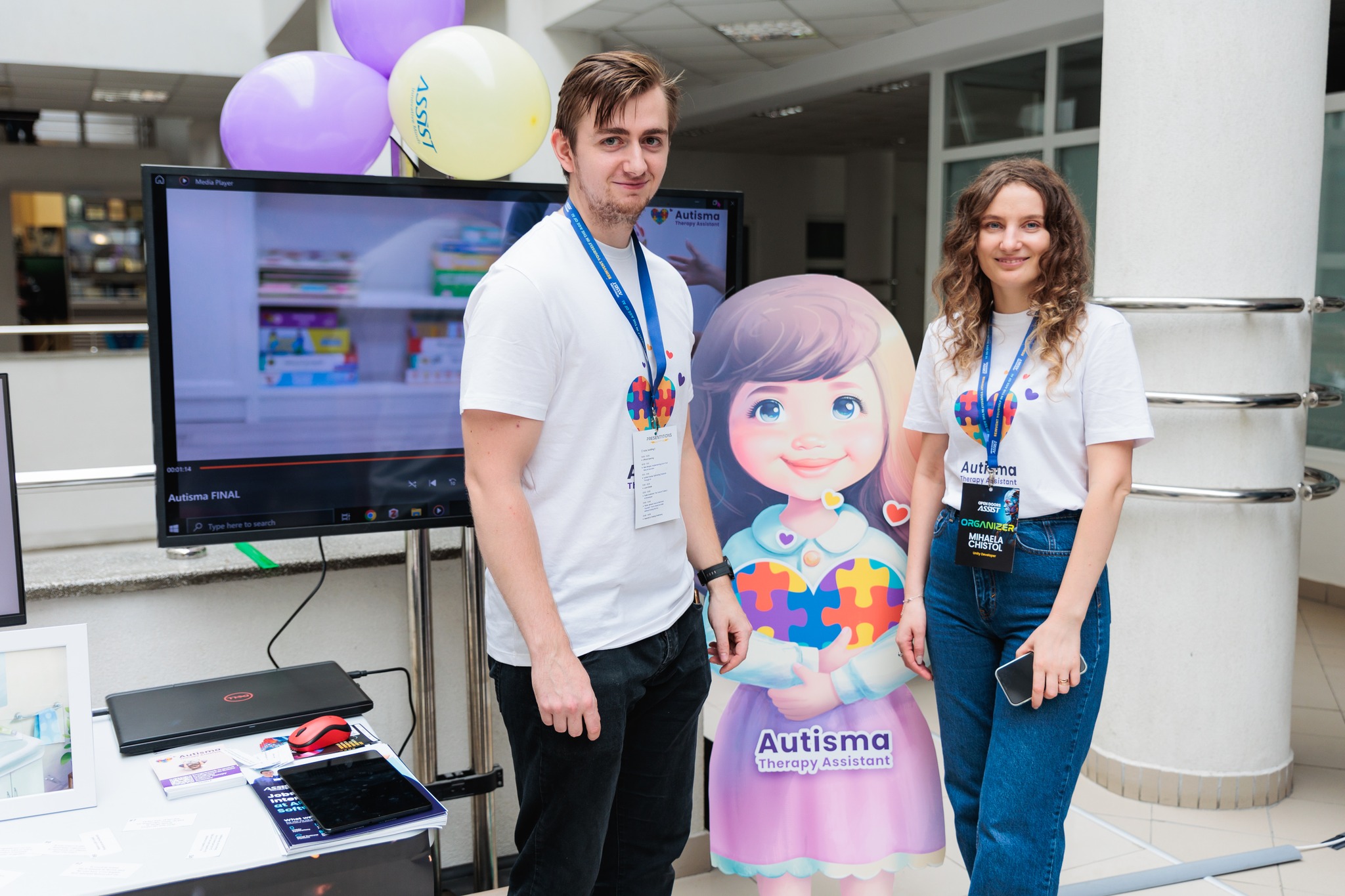 AUTISMA Stand at ASSIST Open Doors