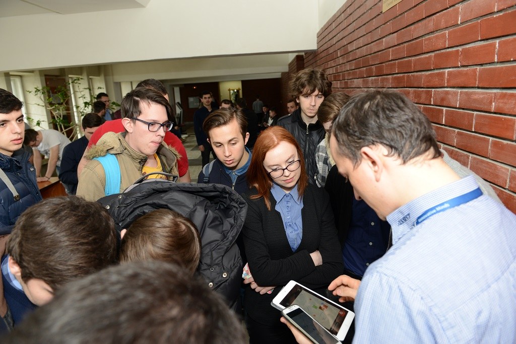 he guests - students, graduates and teachers of the faculty, attended to a presentation of the project