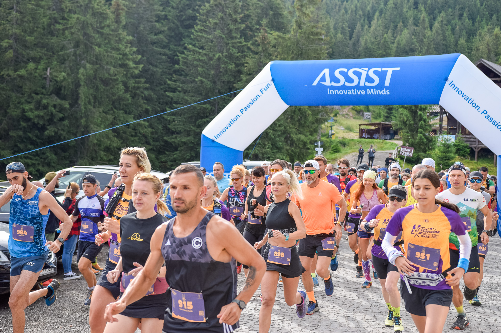 Bucovina Ultra rocks 2023 Start Line