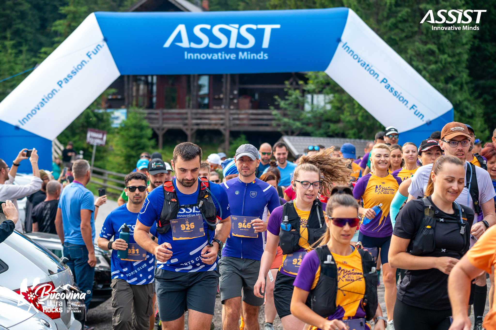 Bucovina Ultra rocks 2023 start line