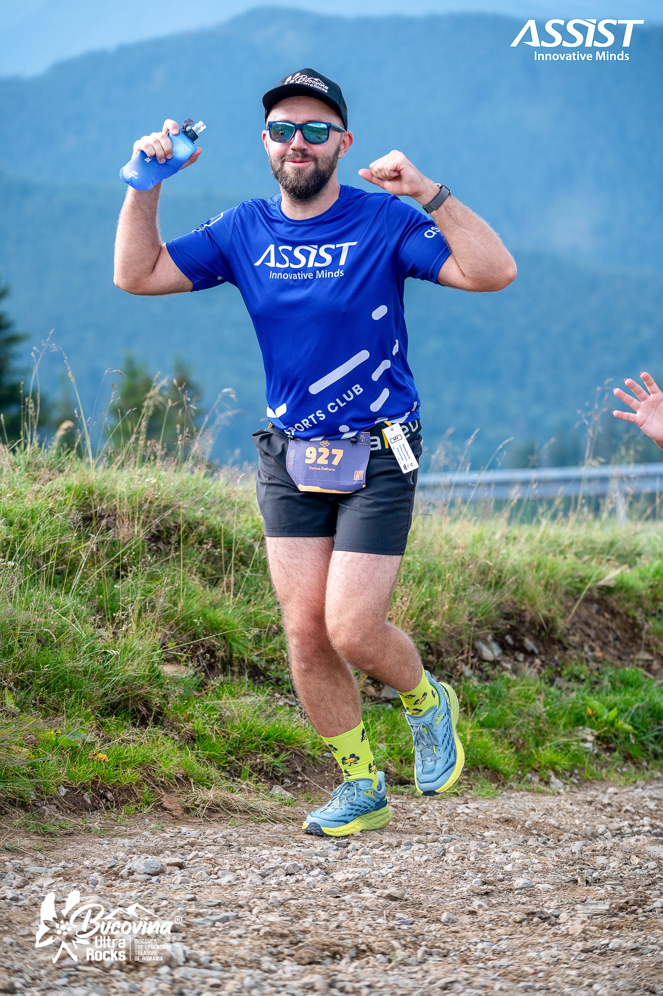 Bucovina Ultra rocks 2023 ASSIST Software team member