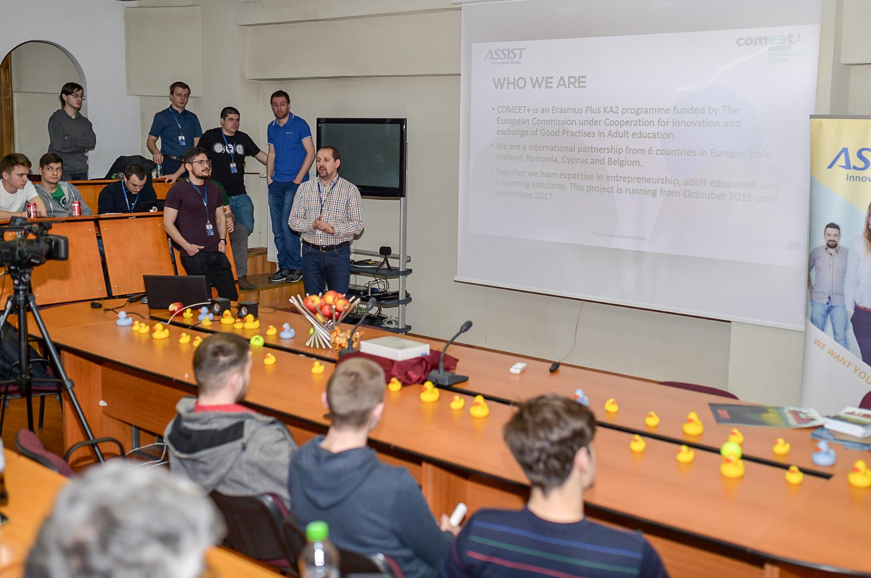 Entrepreneurial education topics discussed at COMEET Plus Dissemination Event
