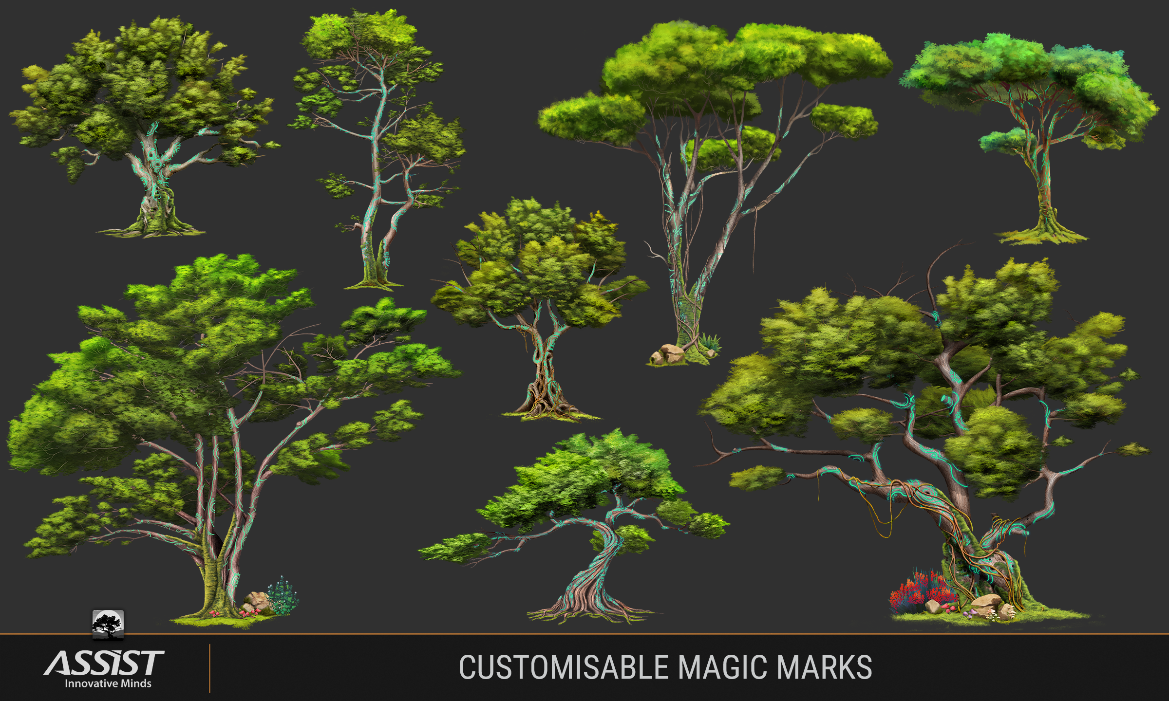 customisable magic marks