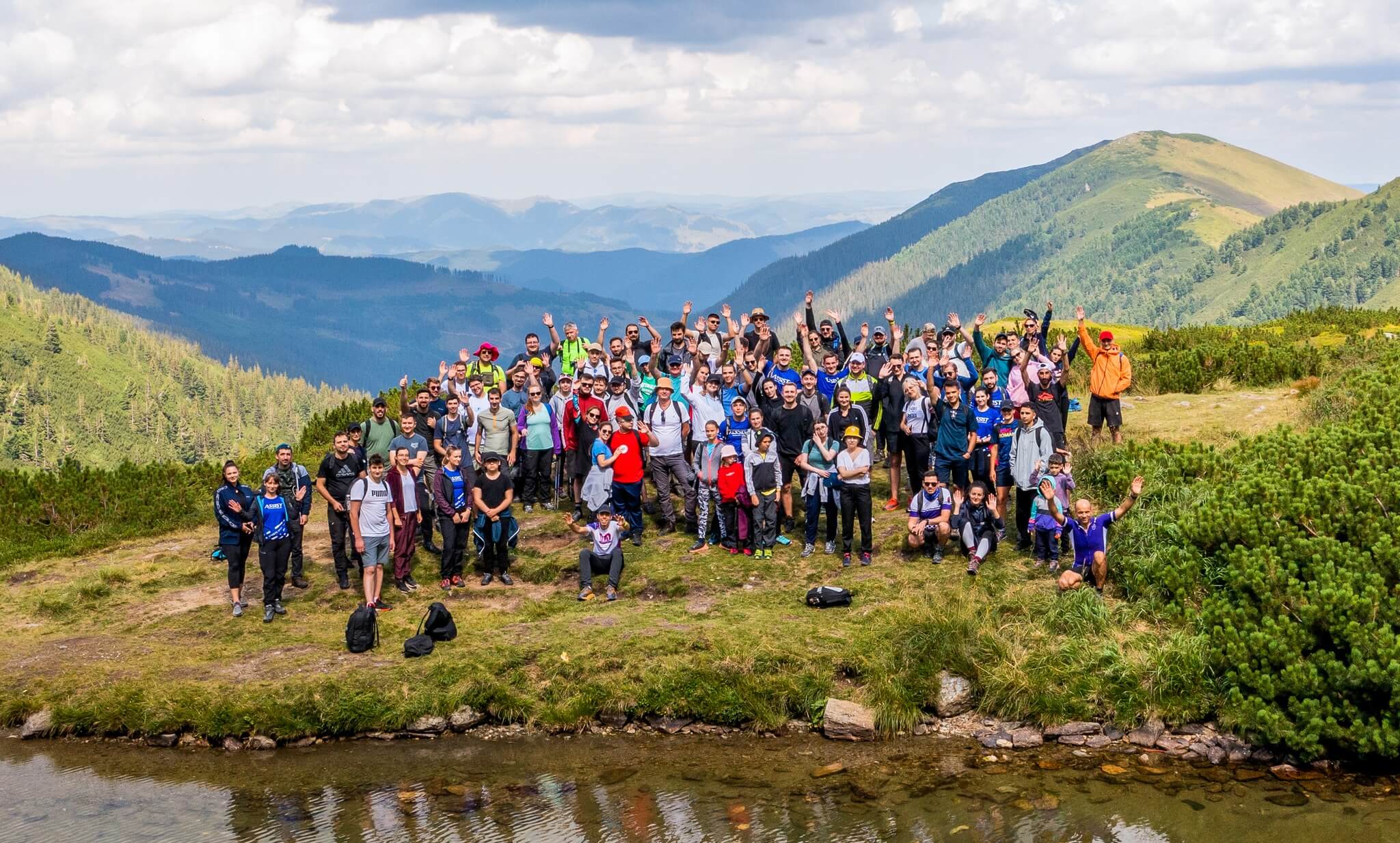 Hiking at ASSIST