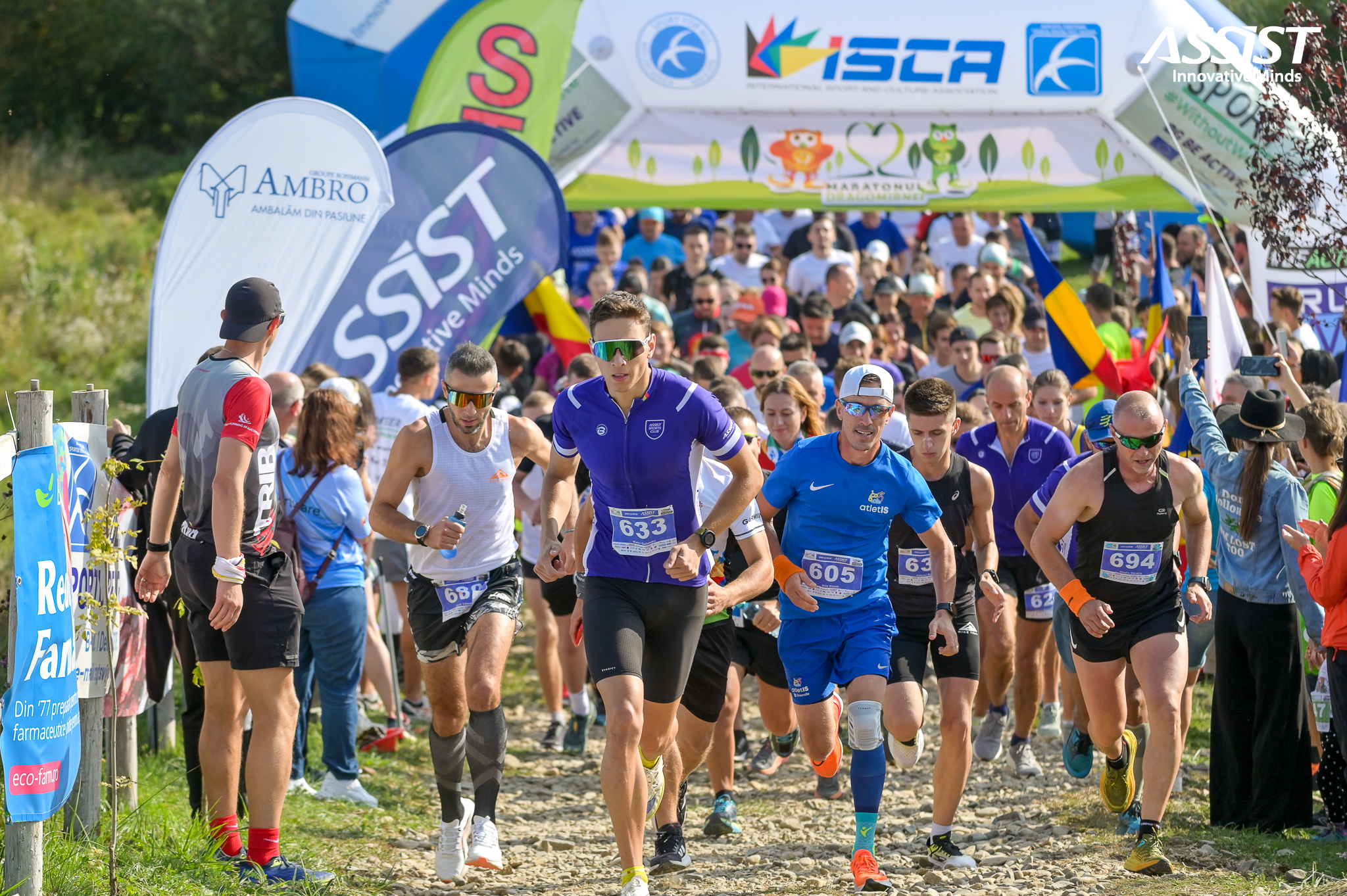 Runners at the Start point