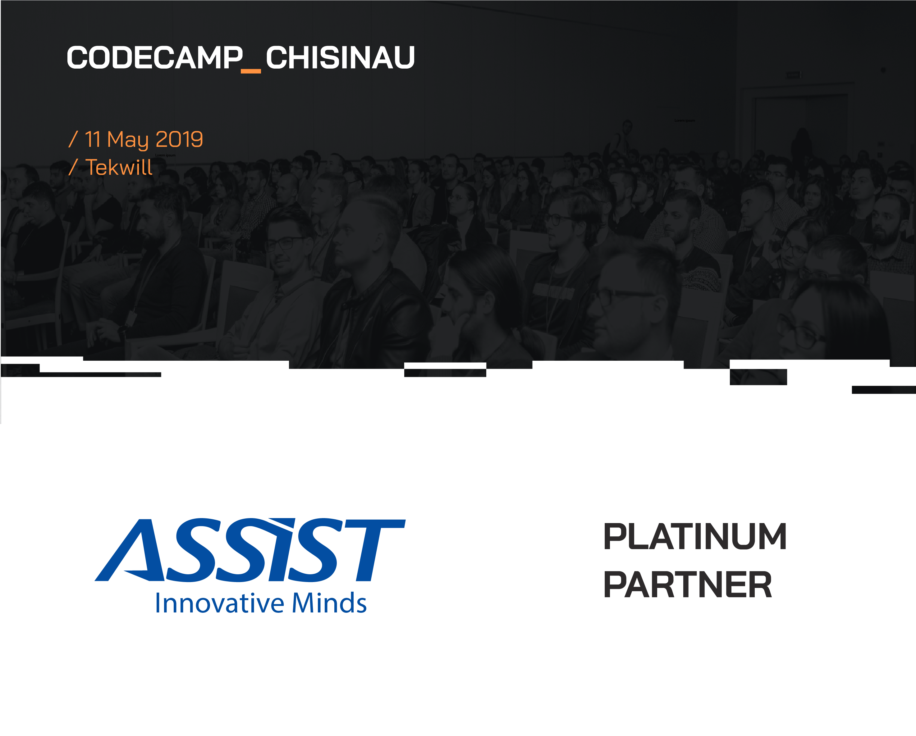 Meet ASSIST Software at Codecamp Chișinău 2019 - ASSIST Software Platinum partner