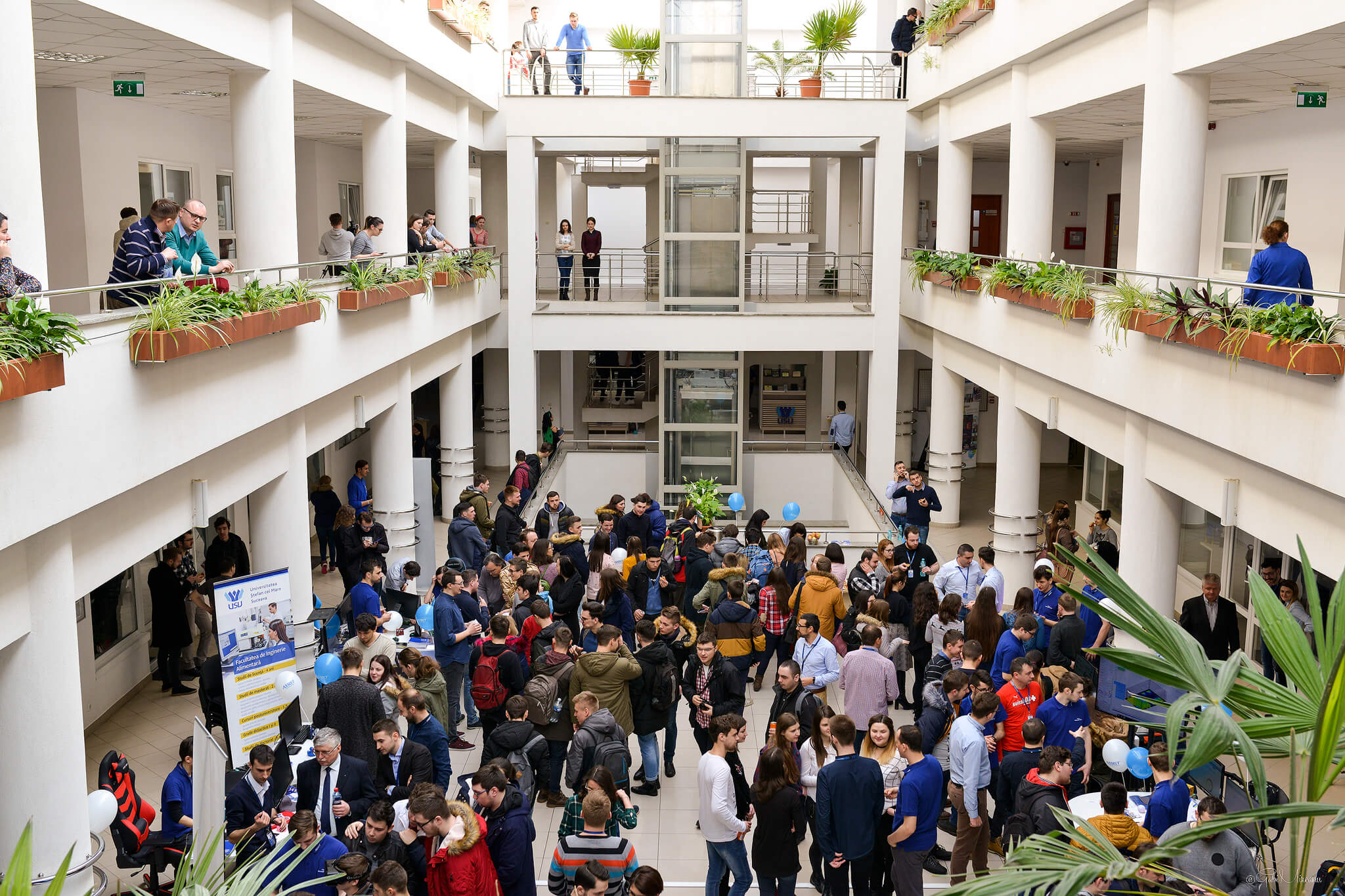 ASSIST Software Open Doors event and the workshops in the hallway