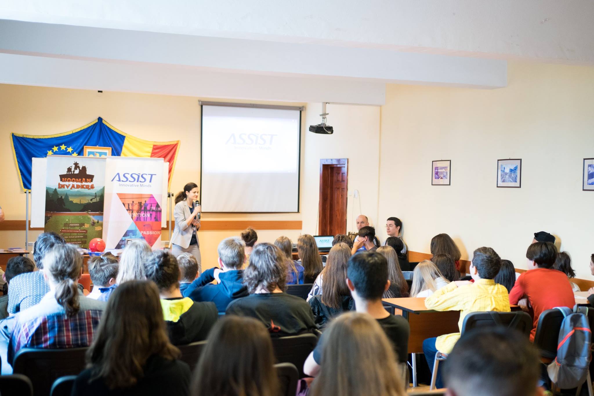Open Doors ASSIST at Petru Rareș National College in Suceava